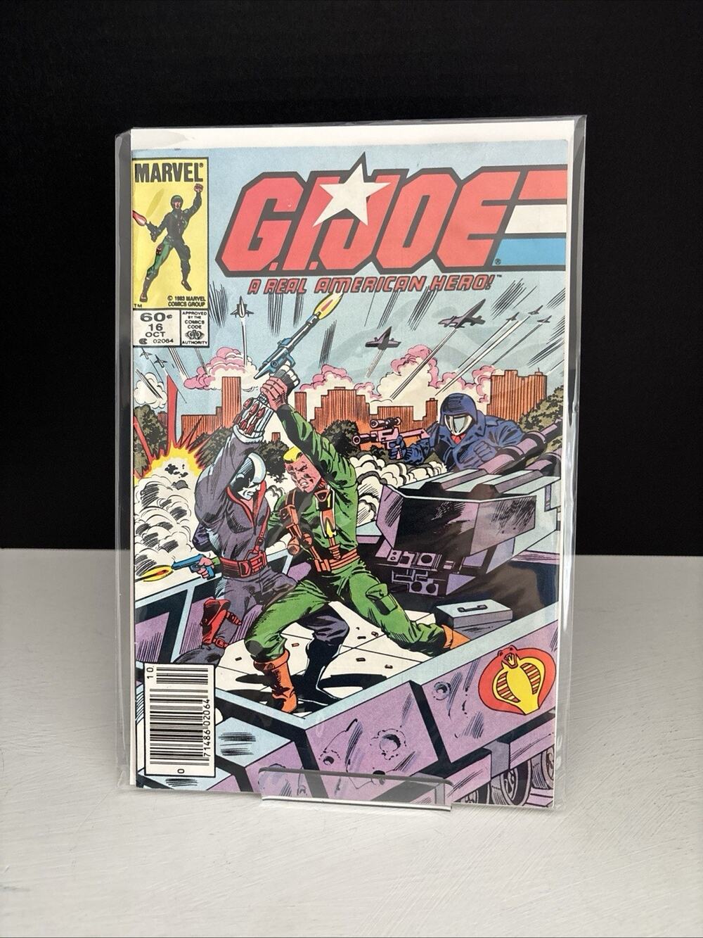 G.I. Joe: A Real American Hero #24 1st Storm Shadow Cover - Marvel 1984 VF